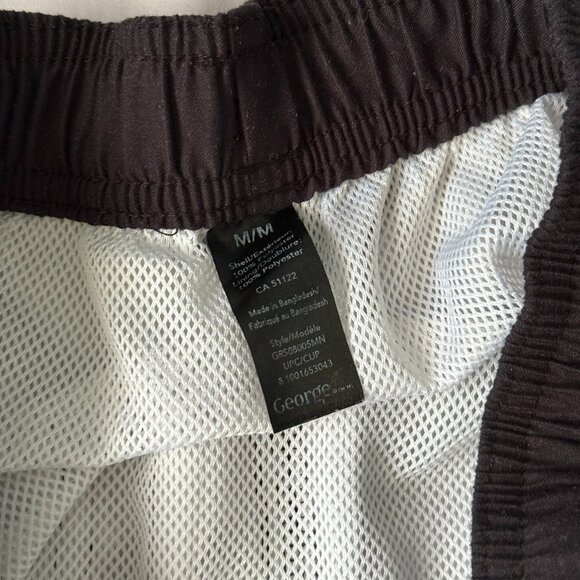 George Swimming Shorts Tropical Palm Trees, Purple/Blue Shades - Picture 3 of 3